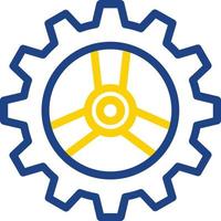 Cog Vector Icon Design