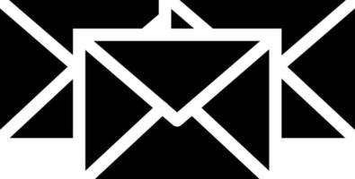 Mail Bulk Vector Icon Design