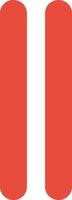 Grip Lines Vertical Vector Icon Design