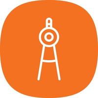 Drafting Compass Vector Icon Design