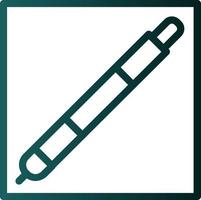 Pen Square Vector Icon Design