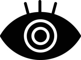 diseño de icono de vector de ojo