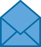 Envelope Open Vector Icon Design
