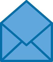 Envelope Open Vector Icon Design