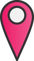 Map Marker Vector Icon Design