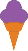 Ice Cream Vector Icon Design