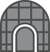 Igloo Vector Icon Design