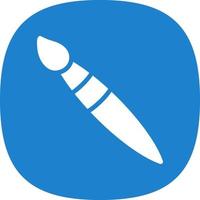 Paint Brush Vector Icon Design