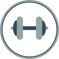 Dumbbell Vector Icon Design