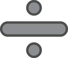 Divide Vector Icon Design