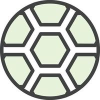 Football Ball Vector Icon Design