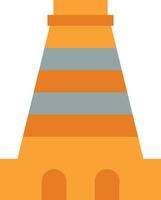 Gopuram Vector Icon Design