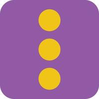 Ellipsis V Vector Icon Design