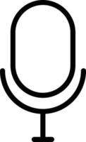 Microphone Vector Icon Design