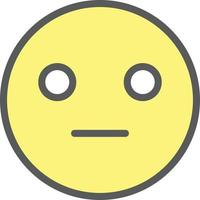 Meh Vector Icon Design