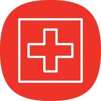 Plus Square Vector Icon Design