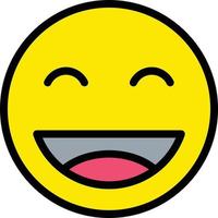 Grin Tongue Vector Icon Design
