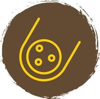 Meteor Vector Icon Design