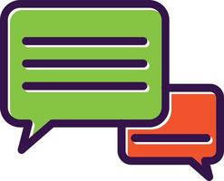Comment Alt Vector Icon Design