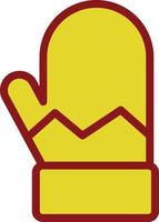 Mitten Vector Icon Design