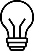 Lightbulb Vector Icon Design