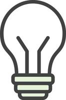 Lightbulb Vector Icon Design