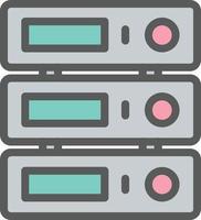 Database Vector Icon Design