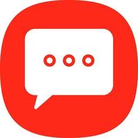 Comment Dots Vector Icon Design