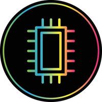 Microchip Vector Icon Design