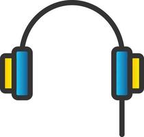 Headset Vector Icon Design