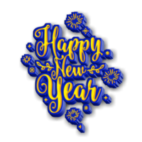 felice anno nuovo png