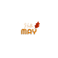 Hello Month of May png