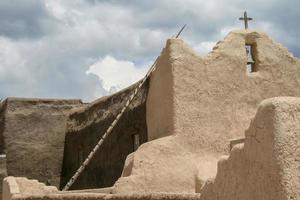 San Lorenzo de Picuris church in New Mexico photo