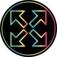 Expand Arrows Alt Vector Icon Design