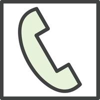Phone Square Vector Icon Design