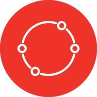 Dot Circle Vector Icon Design