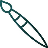 Paint Brush Vector Icon Design