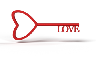2023 aantal tekst doopvont sleutel liefde hart symbool decoratie ornament gelukkig Valentijn bruiloft verloving romantisch getrouwd verhouding rood roze kleur antiek emotie viering festival concept wijnoogst png