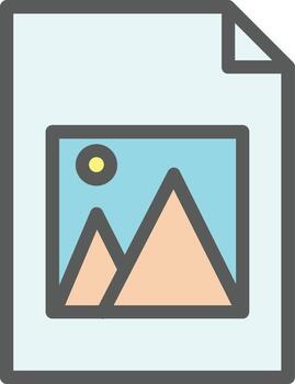 diseño de icono de vector de imagen de archivo