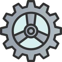 Cog Vector Icon Design