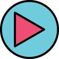 Play Circle Vector Icon Design