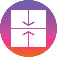 Compress Alt Vector Icon Design