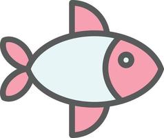 Fish Vector Icon Design