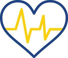 Heartbeat Vector Icon Design