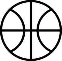 Basketball Ball Vector Icon Design