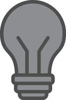Lightbulb Vector Icon Design