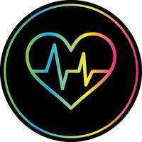 Heartbeat Vector Icon Design