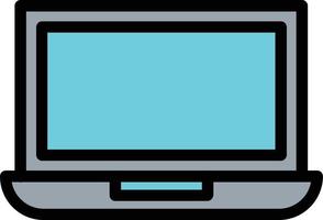 Laptop Vector Icon Design