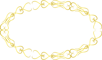 oro ornamento ritagliare png