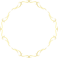 oro ornamento ritagliare png